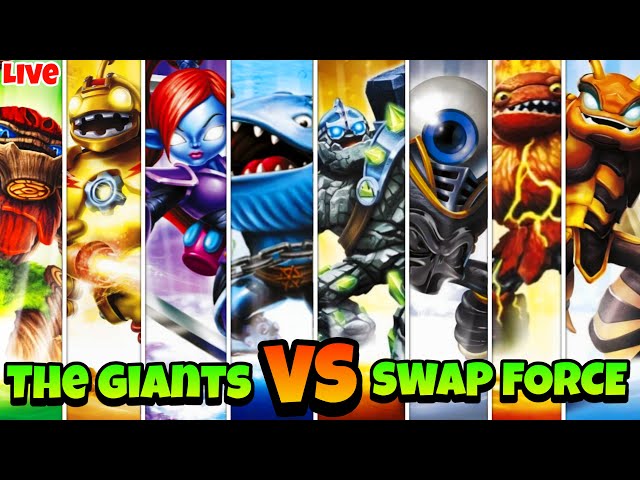 Can I Beat Skylanders Swap Force with ONLY Giants?! (Part 2)