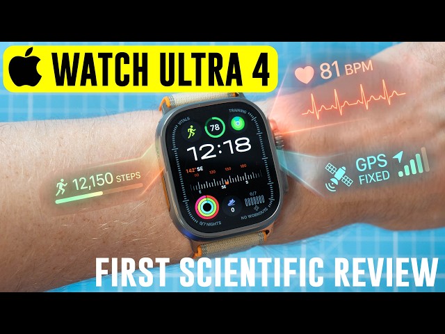 Apple Watch Ultra 4 - First Scientific Test!