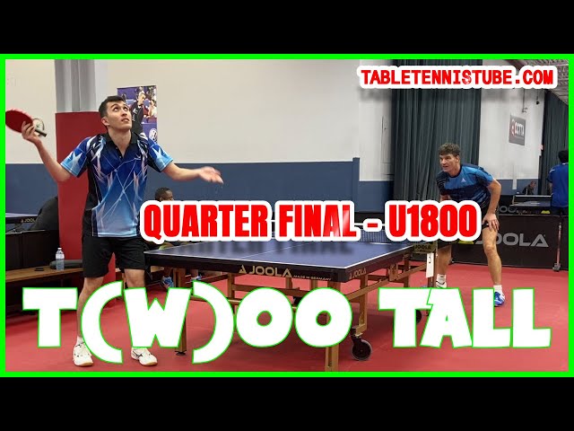 Amir Ata [1567] vs Remus [1057] | Quarter Final | CCTTA Top 8 (U1800) #tabletennis #pingpong #tt