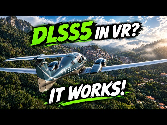 I pushed MSFS to the limits!🔥DLSS5 on Ultrawide vs. VR 😱