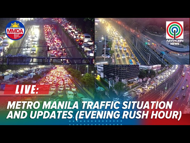 LIVE: Metro Manila traffic situation and updates (Evening Rush Hour) | October 23, 2026