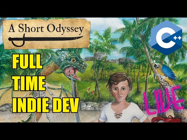 OpenGL/C++ Engine - Open World Pirate Game - A Short Odyssey LIVE