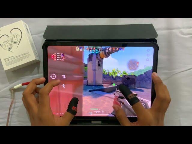 Valorant Mobile MAX Graphics iPad Pro M4 Handcam Gameplay