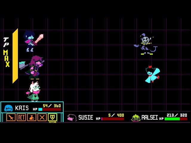 VS. AQUA & JEVIL (Deltarune Chapter 5)