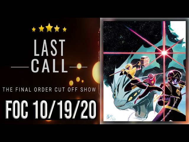 Best Comic Books for Final Order Cut Off 10/19/20