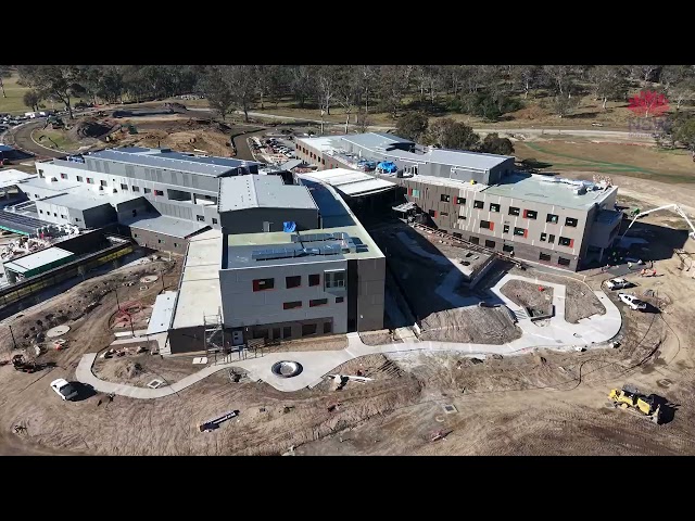 New Eurobodalla Regional Hospital - Construction video July 2026