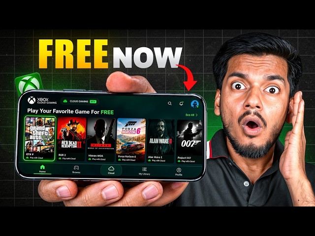 Xbox Cloud Gaming is FREE Now?! GTA 5, RDR 2 & More 😱 ???