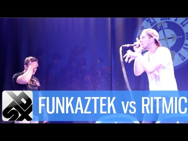 FUNKAZTEK vs RITMIC  |  Shootout Beatbox Battle Quarter Final  |  Vokal Total '13