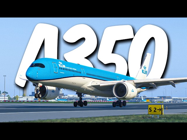 I Flew KLM's New A350 In Microsoft Flight Simulator 2024 - "The Nights Watch" (VATSIM/ATC)
