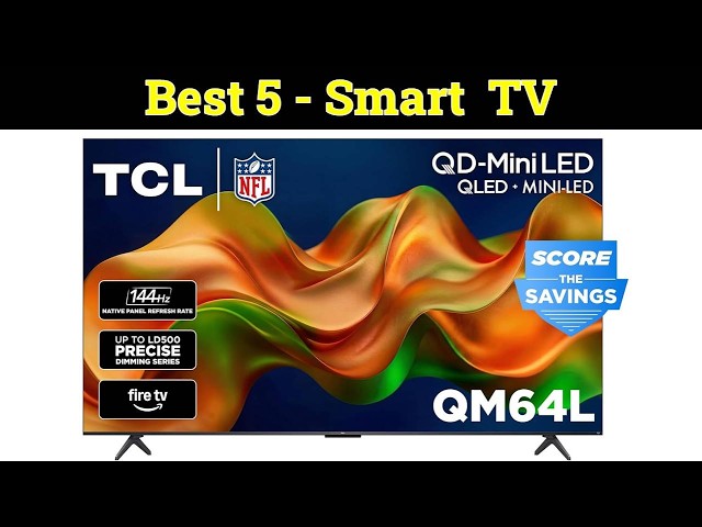 👉ТОП-5 ЛУЧШИХ Smart TV :2026