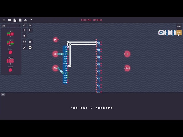 Turing Complete | Byte Adder