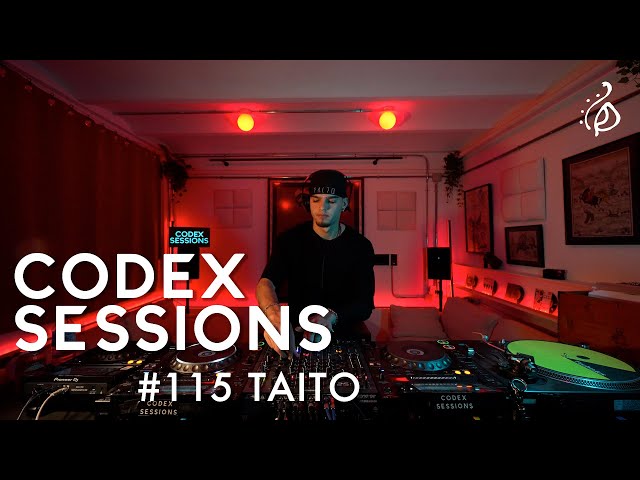 TAITO – Dark Groove/Hypnotic Techno DJ Set | Codex Sessions #115 [2025]