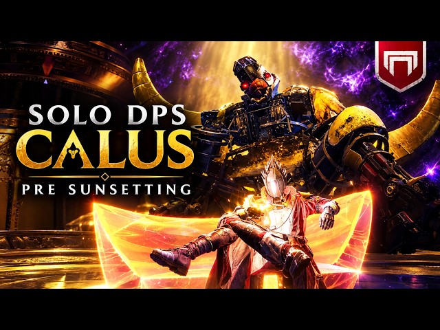 SOLO Leviathan Raid Boss Emperor CALUS | Pre - Sunsetting Red War Era | Destiny 2