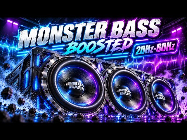MONSTER BASS BOOSTED: Ultimate 20-60Hz Subwoofer Bass Test Heavy Audio Check 🔊 Deep House Bass Test