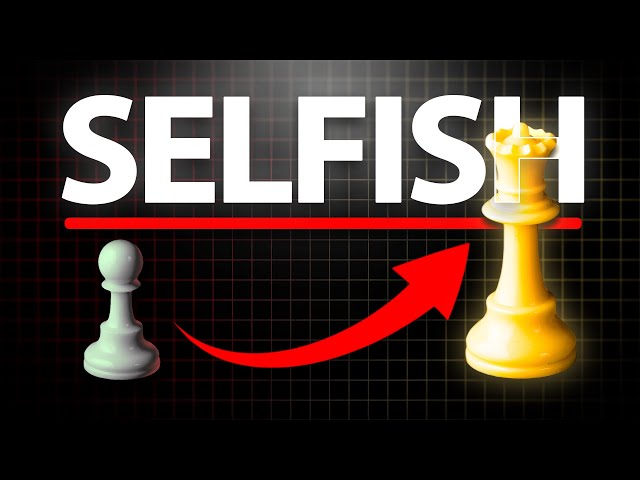 Stop Being Nice, You Should Be Selfish