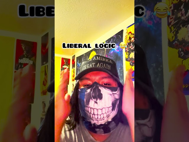 the stupidest logic ever lol #fyp #shorts #conservative #trendingsound #liberallogic
