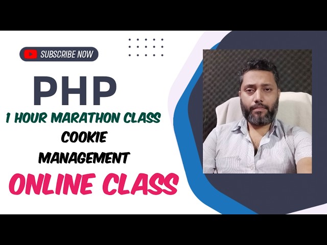 PHP TUTORIAL | COOKIE MANAGEMENT | MCA, BCA, B.TECH CS/IT ONLINE TUITION