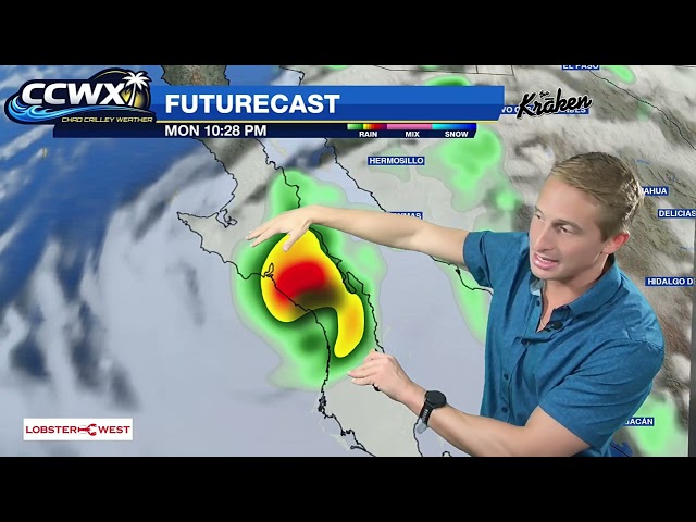 (9/25/26) Friday FULL forecast - Polo to Make Landfall Monday, Local Flooding Threat