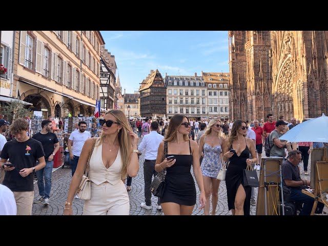 Strasbourg, France 🇫🇷 - Alsace 4K HDR Walking Tour