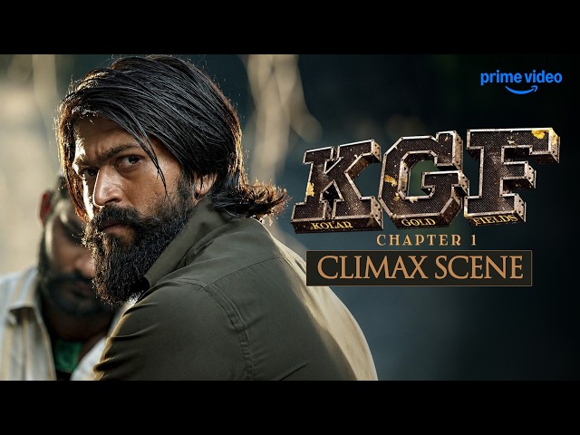 KGF Chapter 1 Climax Scene 🔥| Yash | Fight Scene | Action Movie | Prime Video India