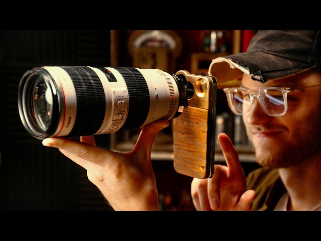 I put DSLR lenses on my phone