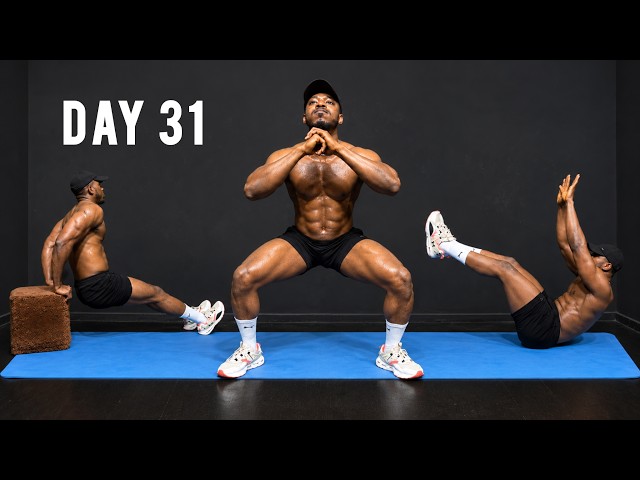 DAY 31 | 15-Min Full Body Weight Loss Workout at Home | No Equipment 