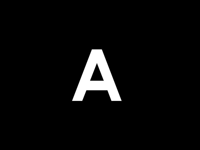 [ENG] ABC Flashcard Black and White Color for Baby 0-6 months