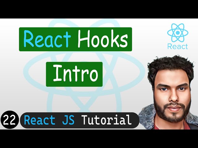 Intro to Hooks in React | React JS Tutorial