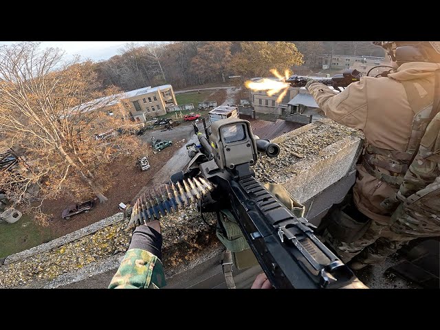 Крупнейший в Америке военный симулятор — 40-часовая страйкбольная игра на 1000 игроков