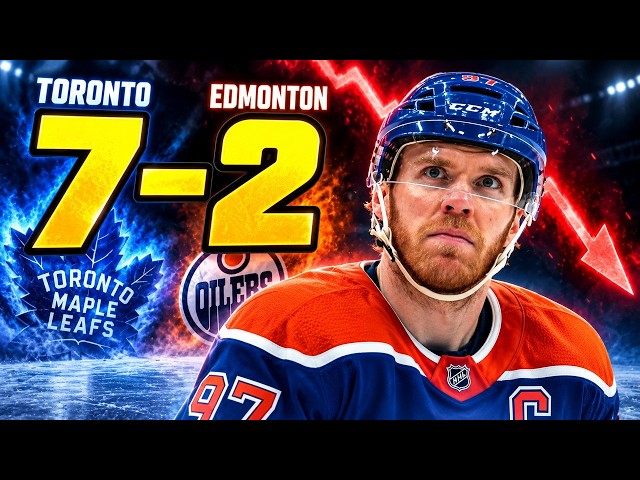 Oilers Fans, We Need To Talk About That 7-2 Toronto Loss...