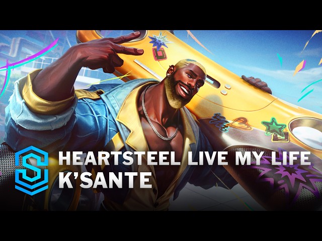 HEARTSTEEL Live My Life K'Sante Skin Spotlight - League of Legends