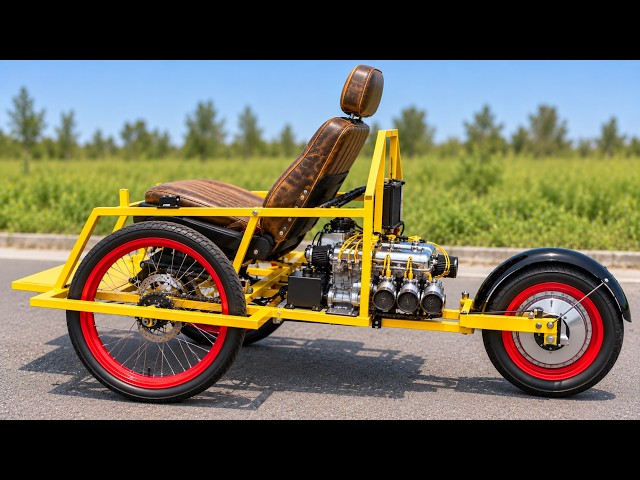 Smart DIY Invention! Turning A Simple E Bike Motor Into An Amazing Heavy Duty Wheelchair
