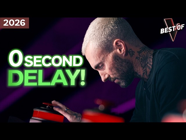 10 Chair Turns FASTER Than The Speed Of Light! | The Voice 2026 [4K]