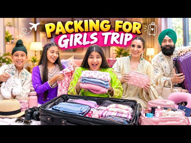 Packing For Girls Trip | RS 1313 VLOGS | Ramneek Singh 1313