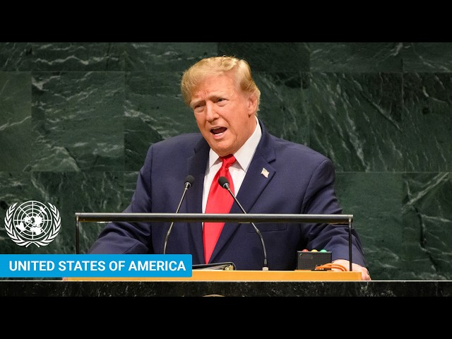 🇺🇸 United States of America - President Addresses United Nations General Debate, 81st Session