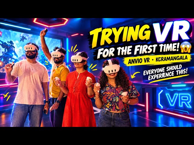 First Time VR Experience in Bangalore 😱🔥 | Anvio VR Koramangala | Friends VR Gaming Experience