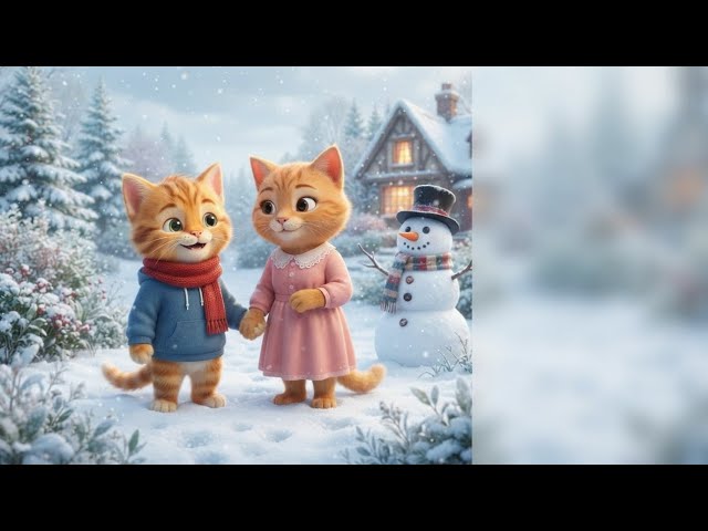 Leo's First Snow Day ❄️🐱 | A Heartwarming Winter Cat Story