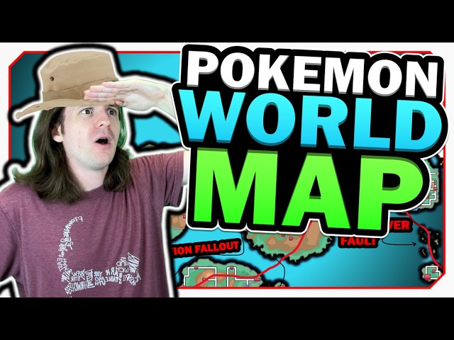 I Made a Scientifically Accurate Pokémon World Map
