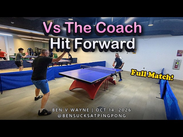 Ben vs Wayne | The Coach Who Said Hit Forward | US Open Prep, Oct 14