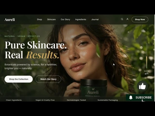 I Built an Award-Winning Website in Contact Us Now