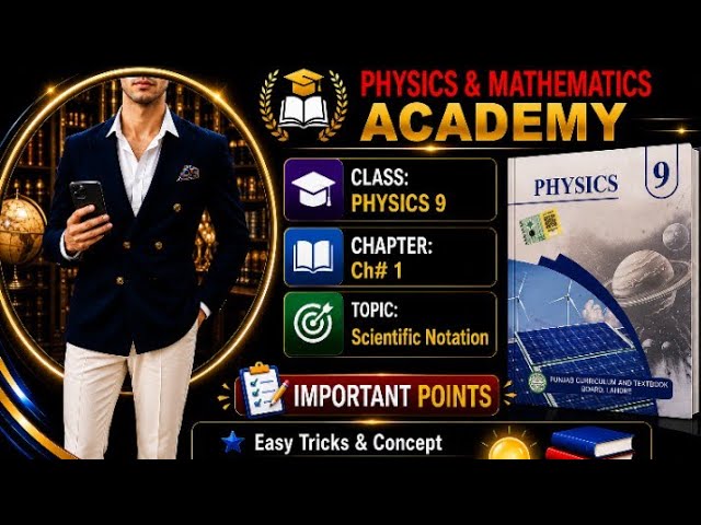 Scientific Notation | Ch 1 Physics Class 9 | Full Concept + Examples
