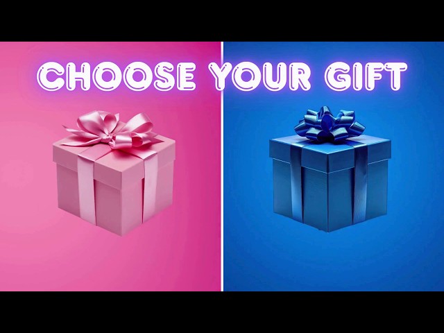 🎁 Pink vs Blue Gift Challenge 💗💙 Which Box Will You Pick? #ChooseYourGift #Pink #Blue