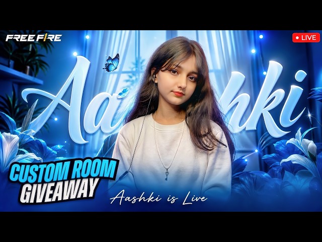 🔴FREE FIRE LIVE WITH AASHKI AND 1 VS 4 GUILD TEST😎 #classyff #fflive #nonstopgaming #girlgamer