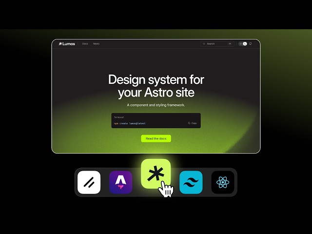 Astro just got a new design system: Meet Lumos