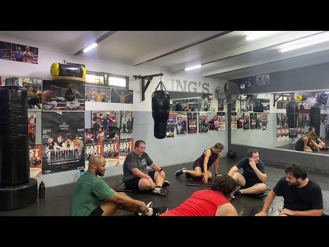 Boxing  training with coach tommymeck