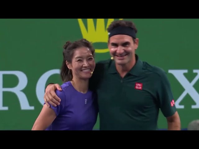 Roger Federer & Li Na Reunite for an AMAZING Exhibition! 🤩🎾❤️ | Shanghai Masters 2026