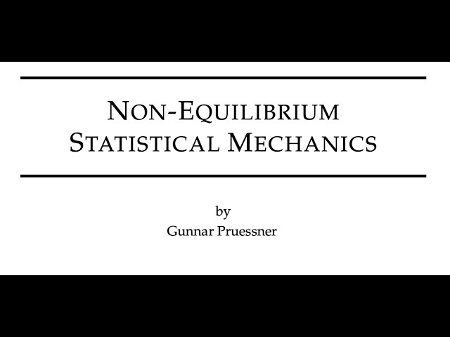 rawdogging an entire physics subject in one sitting - nonequilibrium statistical mechanics