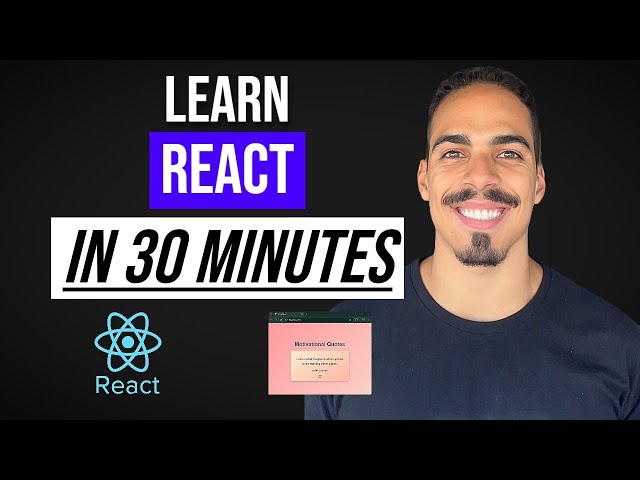 REACT FROM ZERO: Build your First Web App (2025 Beginners Tutorial)