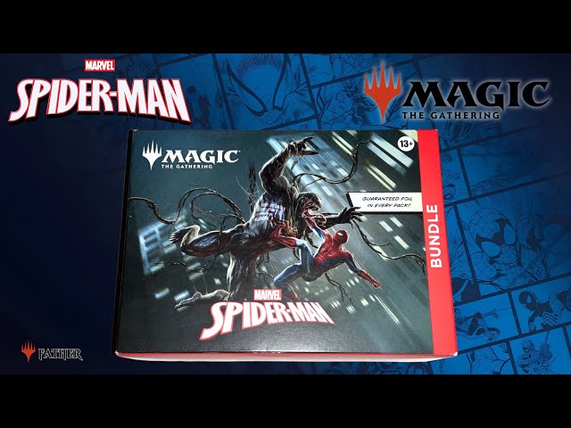 Magic: The Gathering Spider-Man Bundle Unboxing