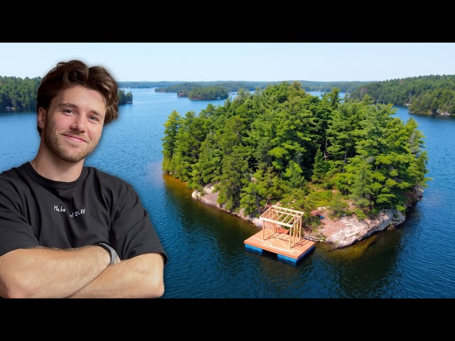 I Built a Floating Cabin on my Remote Island